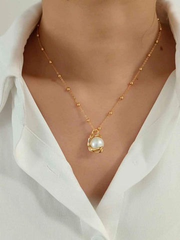 Stylish Necklace - Gold Plated